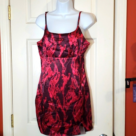 Wild Fable Dresses & Skirts - Wild Fable purple spaghetti strap slip mini Dress